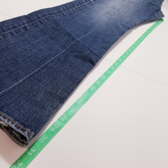 Adriano Goldschmied Jeans Low Rise Bootcut Blue Denim - Picture 10 of 12